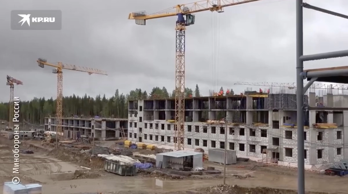 Russia Builds New Military Base from Scratch Near Finland Border in Karelia