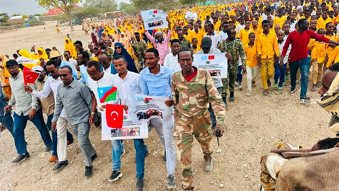 Somali kentlerinde Türkiye’ye teşekkür gösterileri ikinci gününde de sürdü