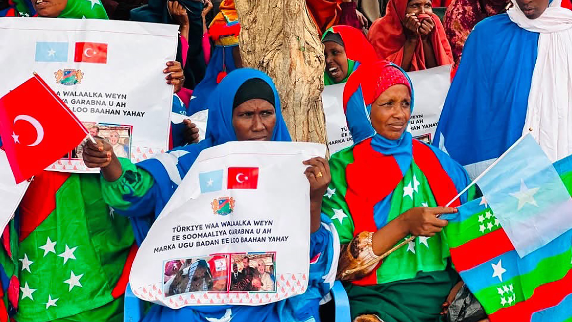 Somali kentlerinde Türkiye’ye teşekkür gösterileri ikinci gününde de sürdü