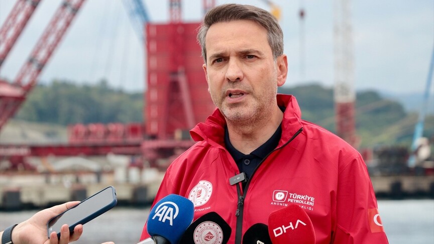 Bakan Bayraktar: Osman Gazi platformunda ilk gaz yıl sonunda yakılacak