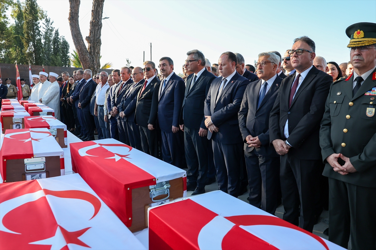 KKTC'de Atlılar Katliamı şehitleri 52 yıl sonra toprağa verildi