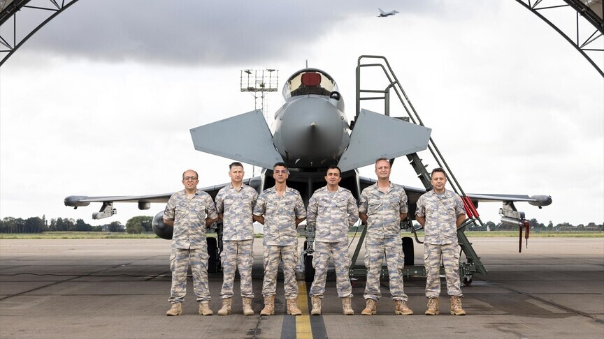 Türkiye ve İngiltere, Eurofighter Typhoon tedarik projesinde çalışmayı sürdürüyor
