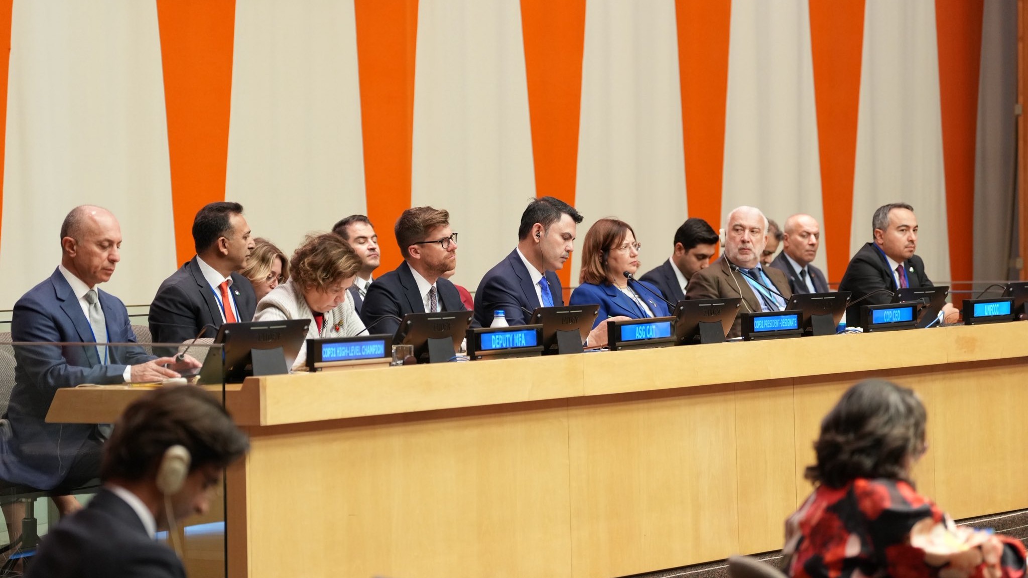 Bakan Kurum, New York'ta COP31 Eylem Gündemi'ni ve hedeflerini tanıttı