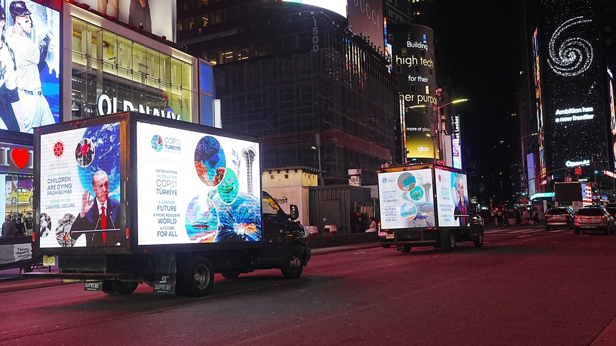 Türkiye’nin COP31 hazırlıkları New York’ta Times Meydanı’nda tanıtıldı