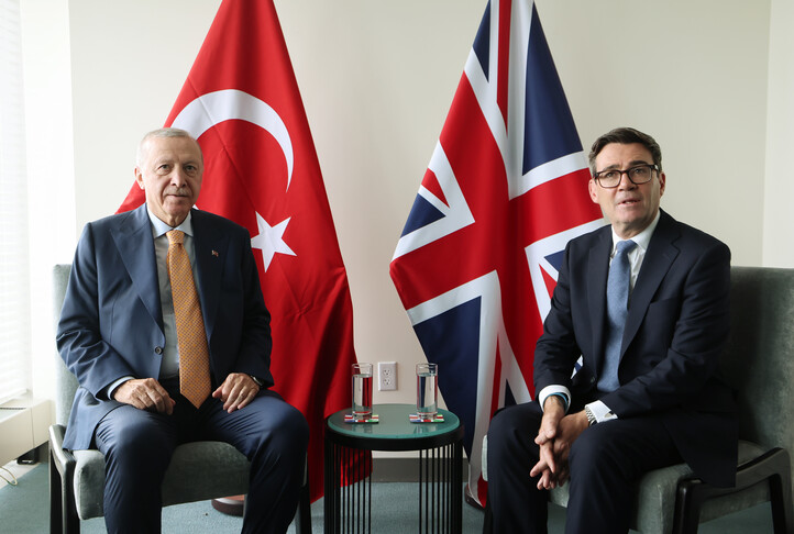 Erdoğan ve Birleşik Krallık Başbakanı Burnham, bölgesel ve küresel gündemi görüştü