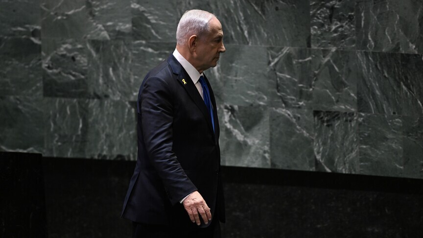 Netanyahu’nun uçağı BM konuşması öncesi 106 kilometre uzaktaki havalimanına indi