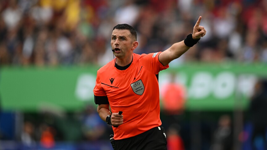 Türkiye-İtalya maçında düdük İngiliz hakem Michael Oliver’ın olacak