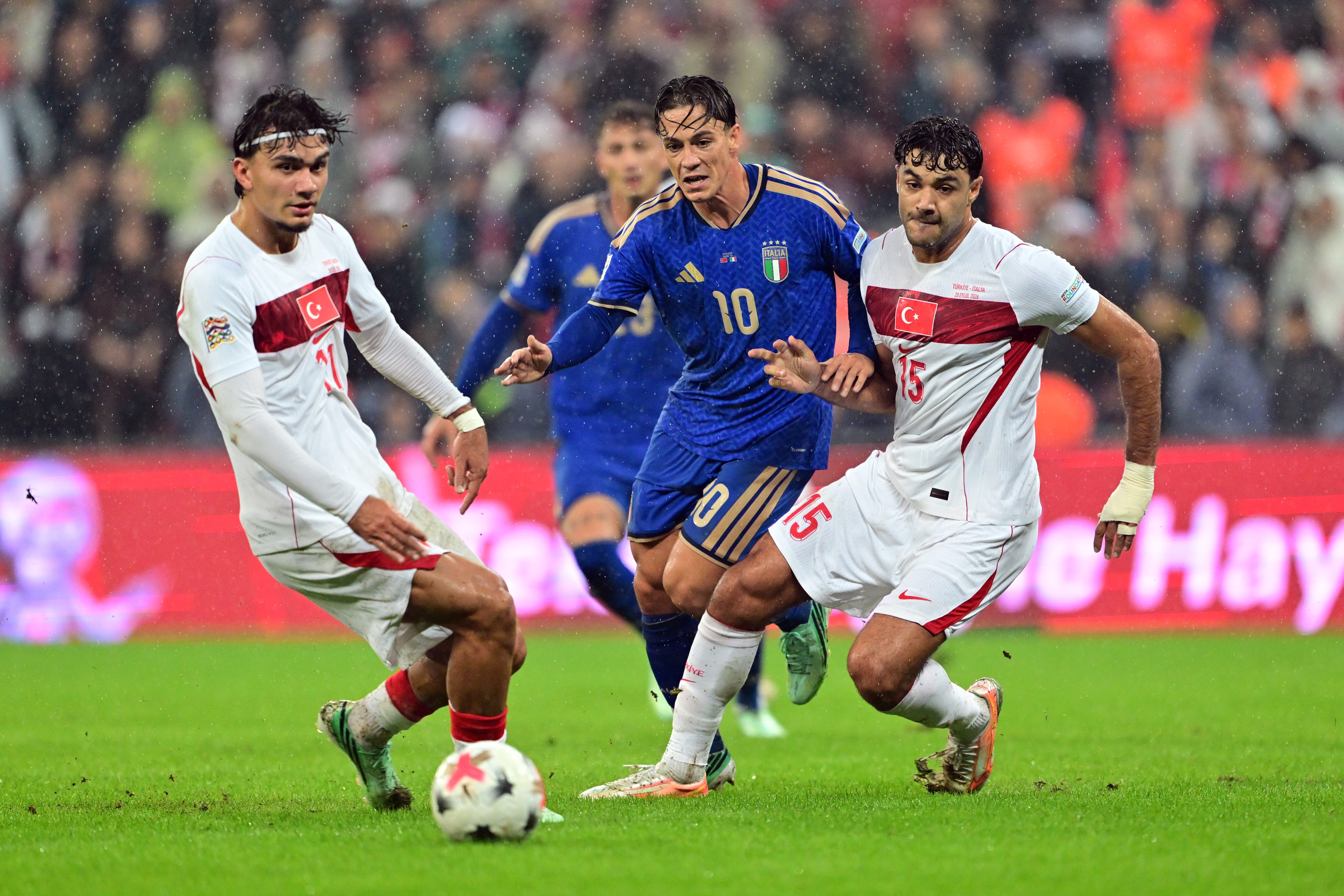 Türkiye’s national football team lost 4-1 to Italy in the Nations League