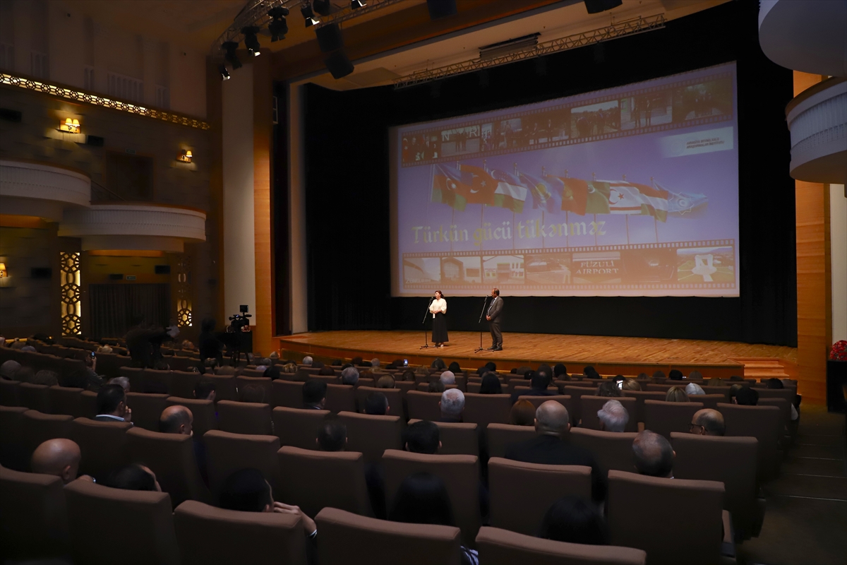 Türk devletlerinin Karabağ desteği Bakü’deki “Türkün Gücü” filminde anlatıldı