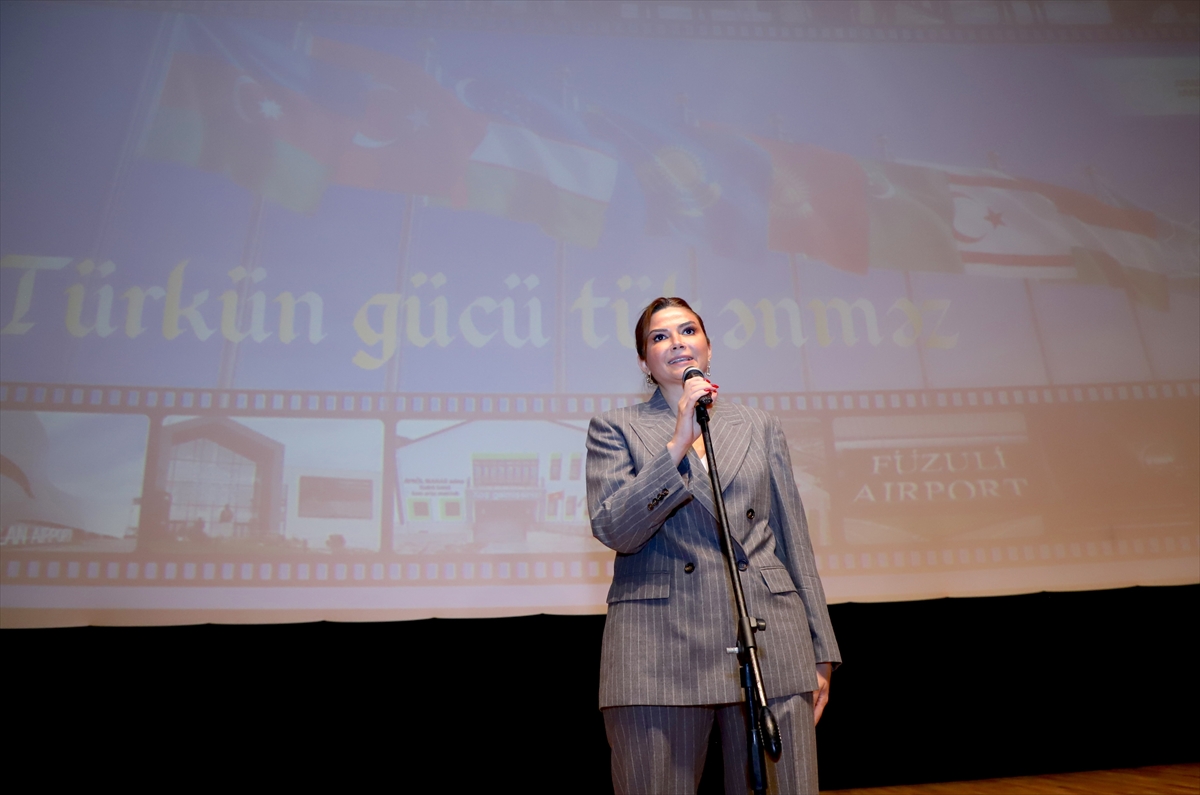 Türk devletlerinin Karabağ desteği Bakü’deki “Türkün Gücü” filminde anlatıldı