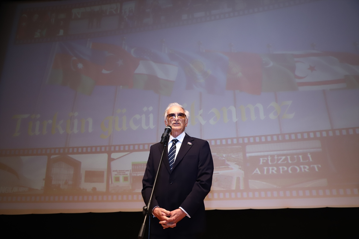 Türk devletlerinin Karabağ desteği Bakü’deki “Türkün Gücü” filminde anlatıldı
