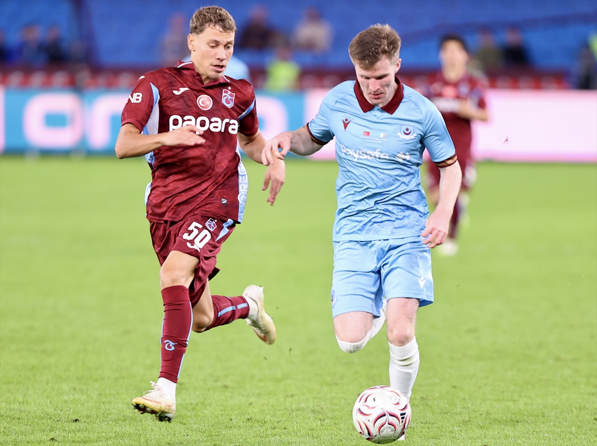 Trabzonspor, Drogheda United ile 13 yıl sonra dostluk maçında buluştu