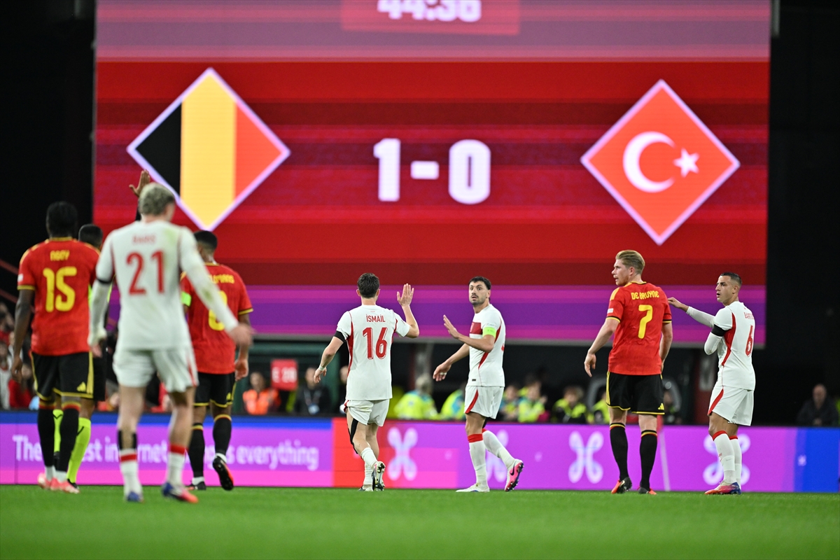 A Milli Takım, Belçika'ya 3-0 yenilerek üçüncü maçında da puan alamadı