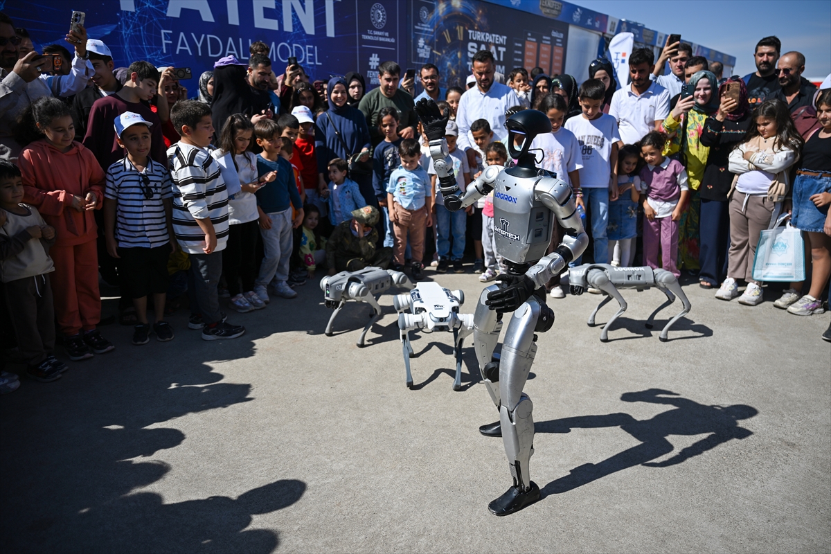 TEKNOFEST Şanlıurfa’da insansı robotlar ve robot köpekler gösteri sundu