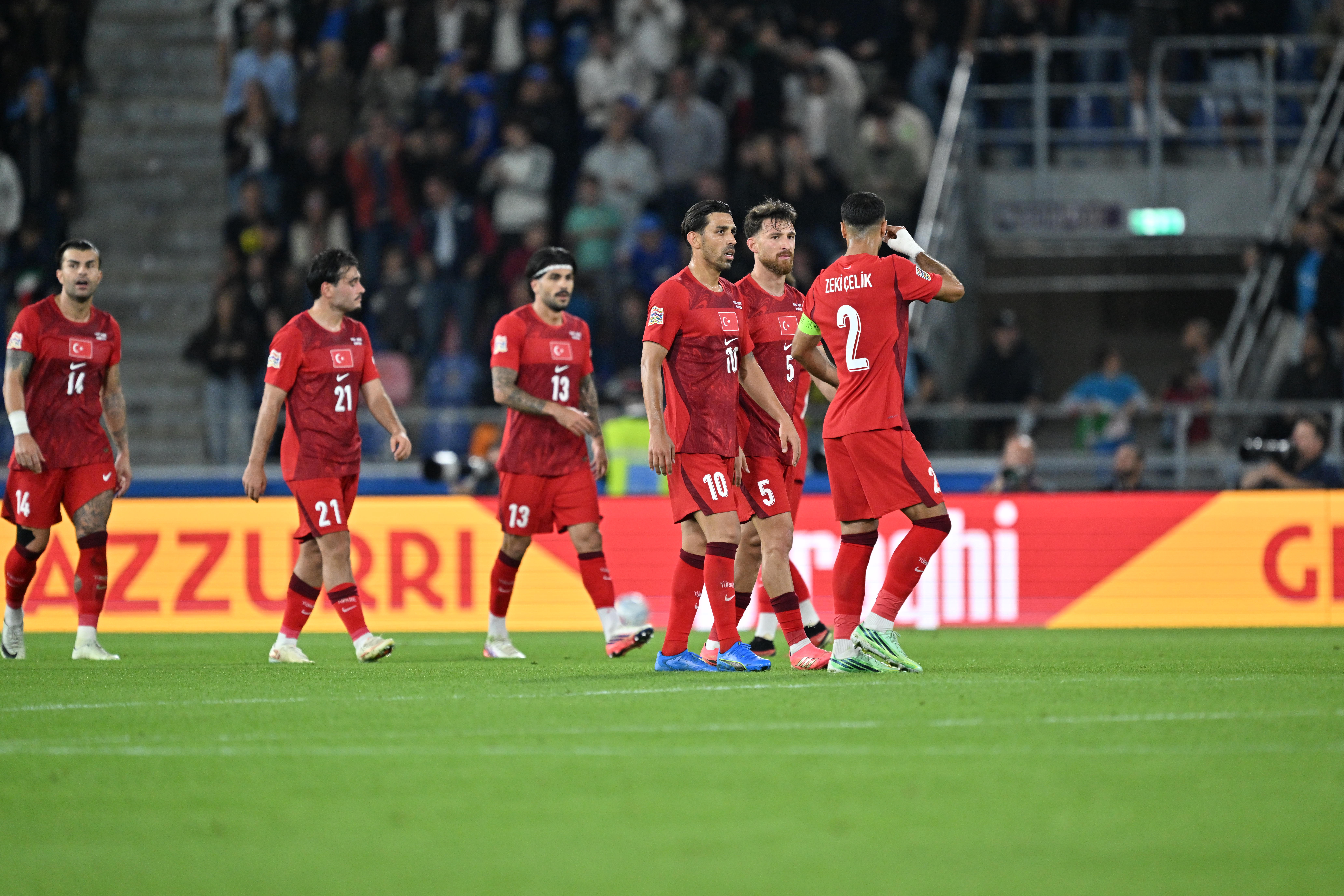 A Milli Futbol Takımı, İtalya'ya 3-1 yenilerek dördüncü maçını da kaybetti