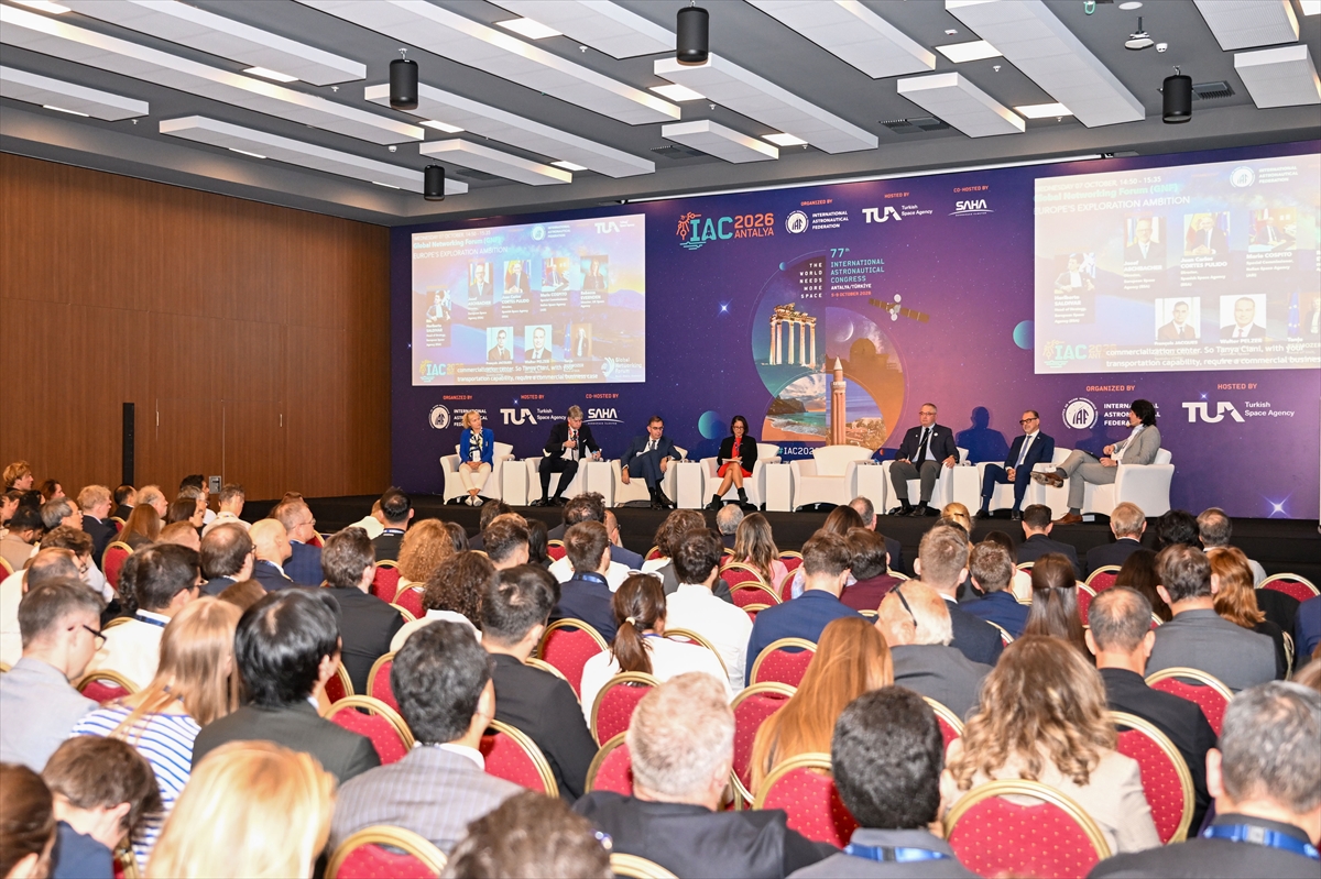 Avrupa’nın uzay keşif hedefleri IAC 2026 kapsamında Antalya’da değerlendirildi