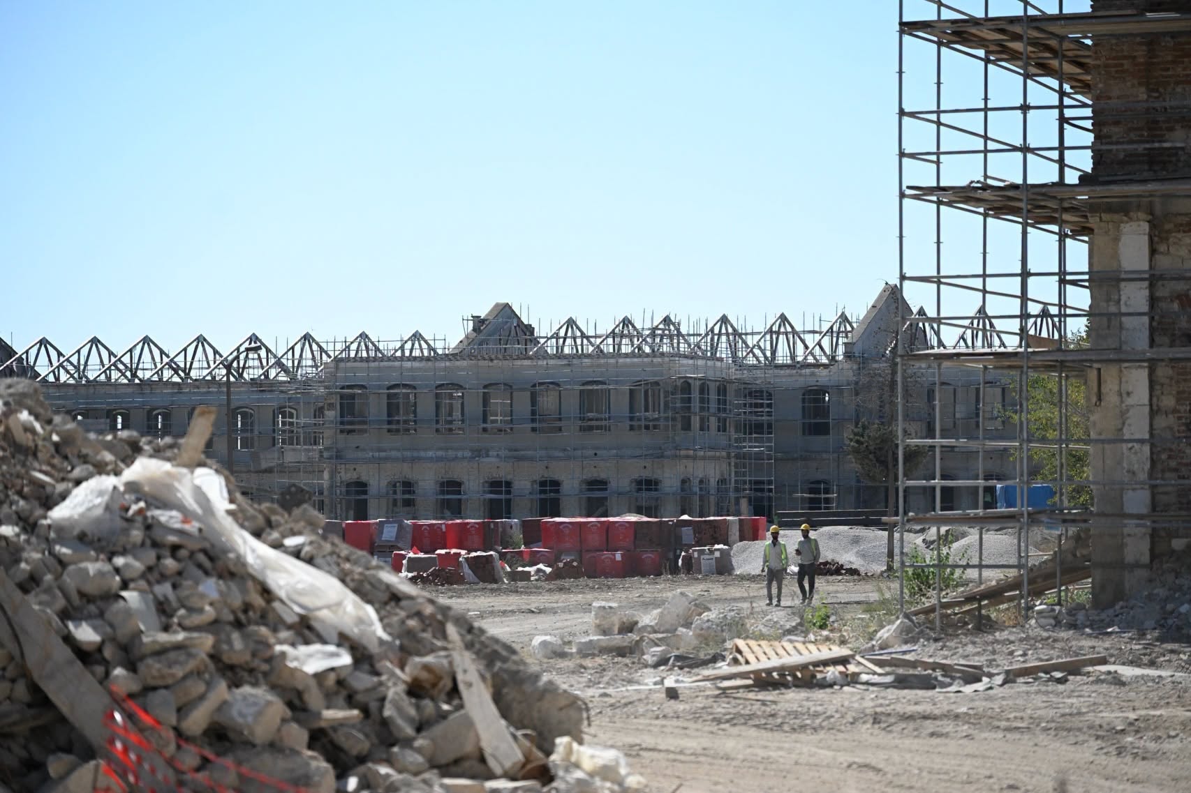 Edirne'deki tarihi Mahmudiye Kışlası'nın restorasyonunda hedef 2027 sonu