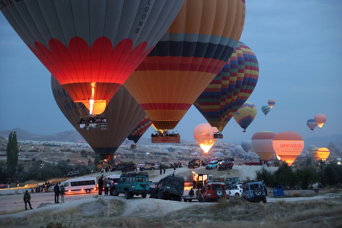 Kapadokya'da ekimin ilk haftasında otel dolulukları yüzde 100'e yaklaştı