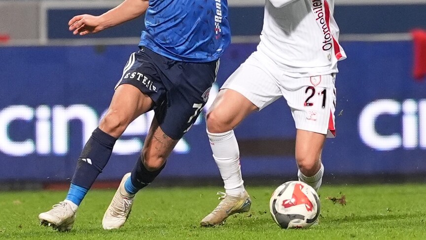 An archival photo from a match between Kasımpaşa and Samsunspor
