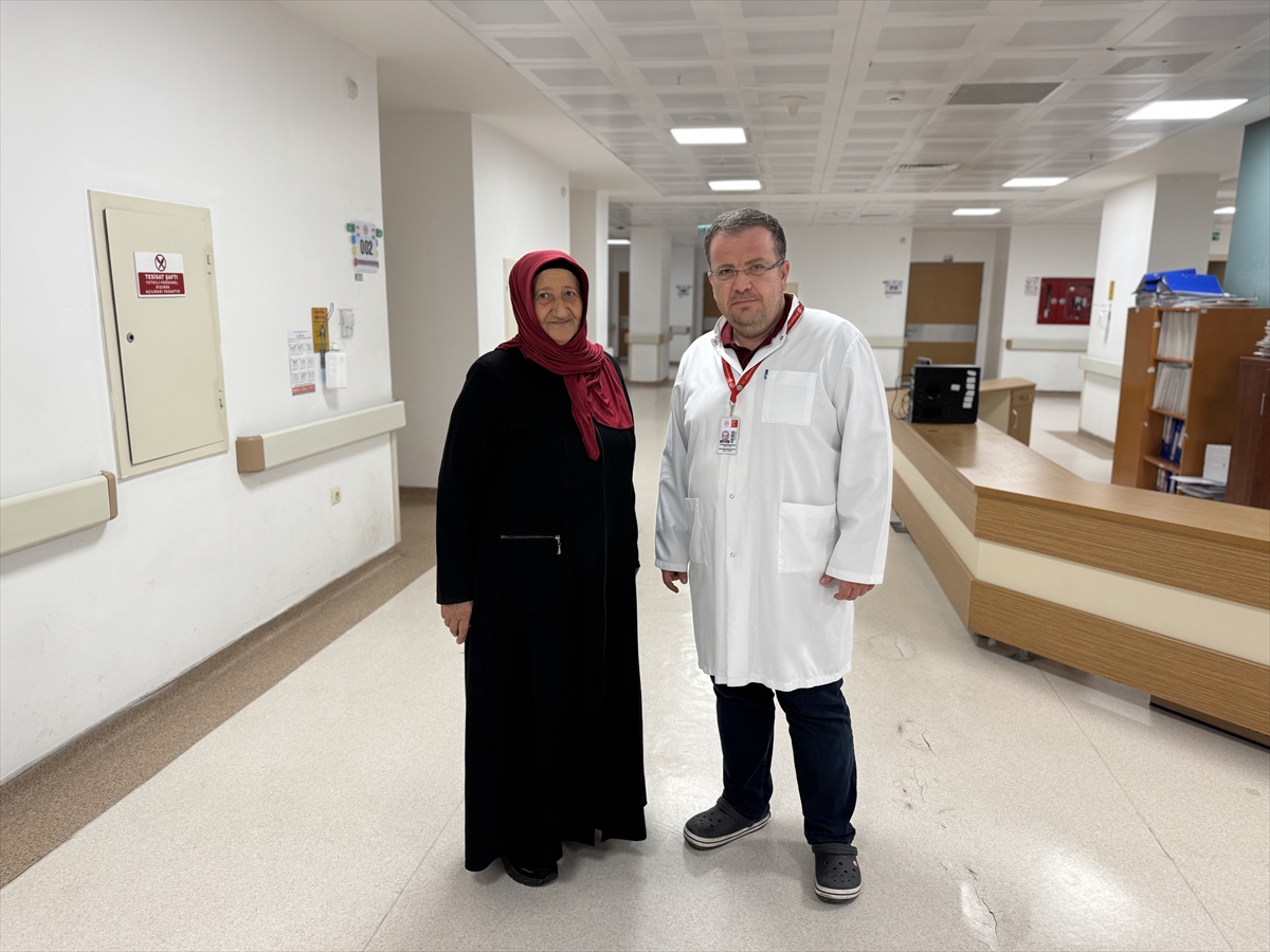 76-year-old Neriman Fil leaves hospital walking after 30-year neck trauma