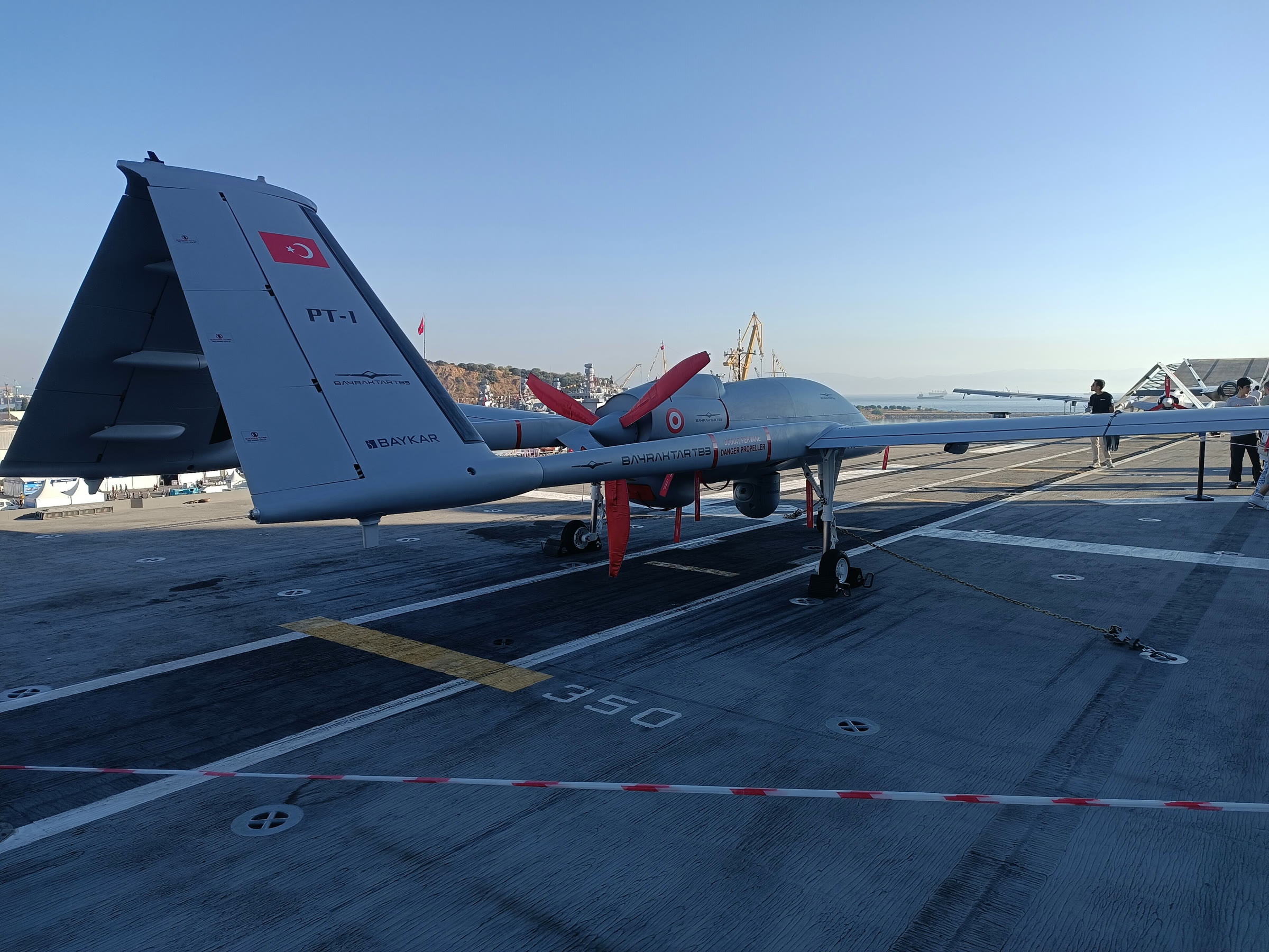 Bayraktar TB3 TEKNOFEST 2025'te (arşiv)