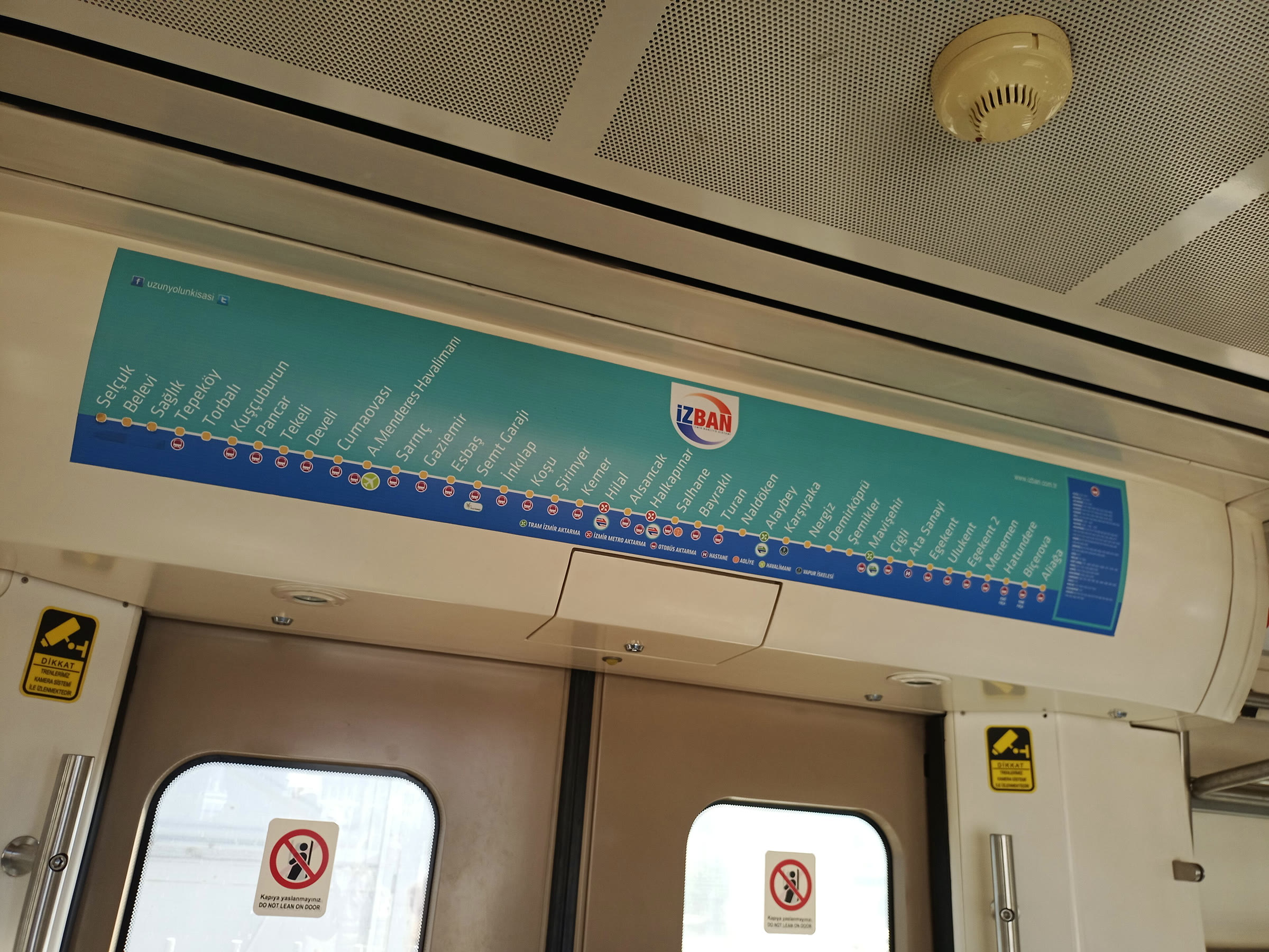 İZBAN stations in İzmir