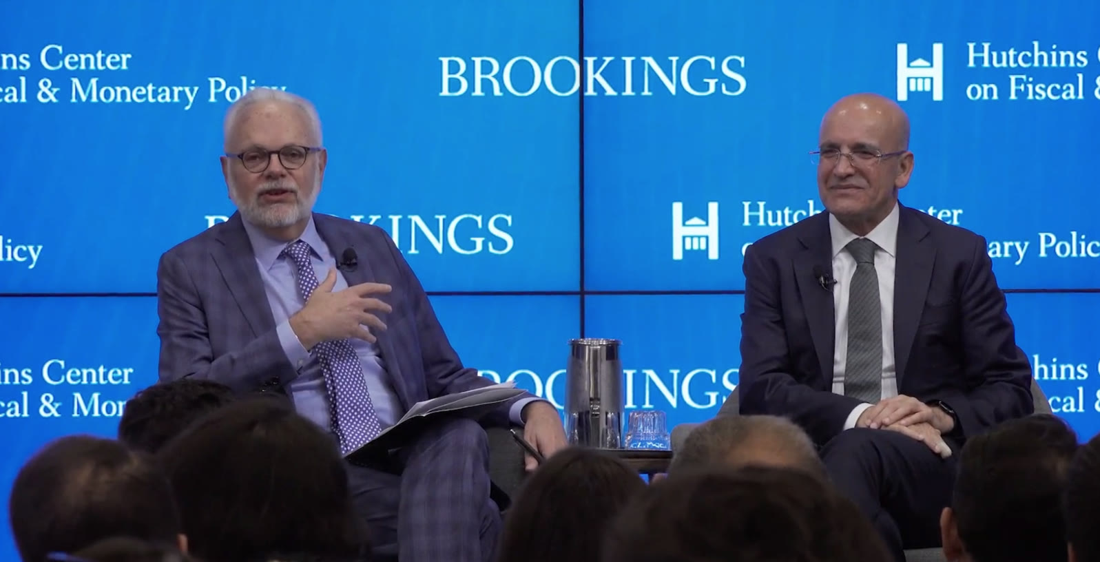 Şimşek, Brookings Enstitüsü'nde (arşiv, 2024)