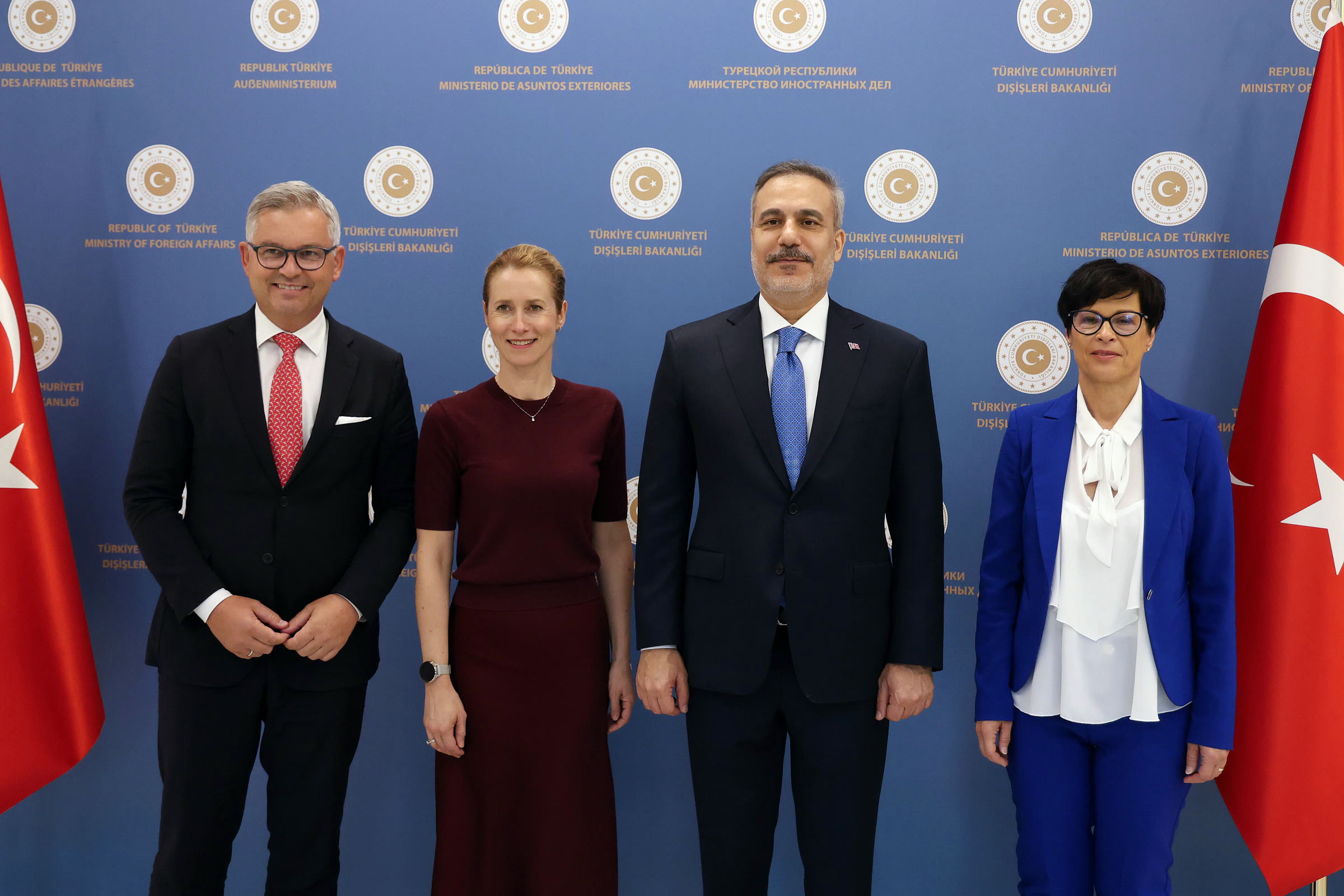 Dışişleri Bakanı Hakan Fidan ve AB Yüksek Temsilcisi Kaja Kallas (arşiv)