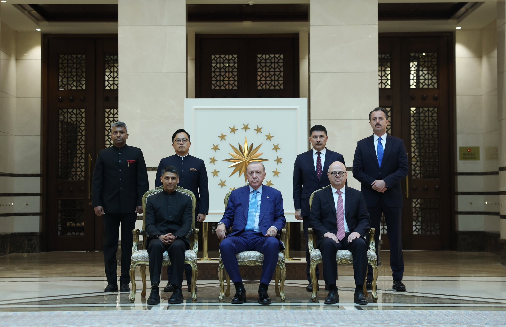 Group photo after the credentials ceremony