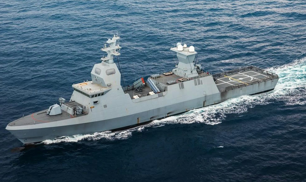İsrail Deniz Kuvvetlerine ait Sa'ar 6 sınıfı korvet (arşiv)