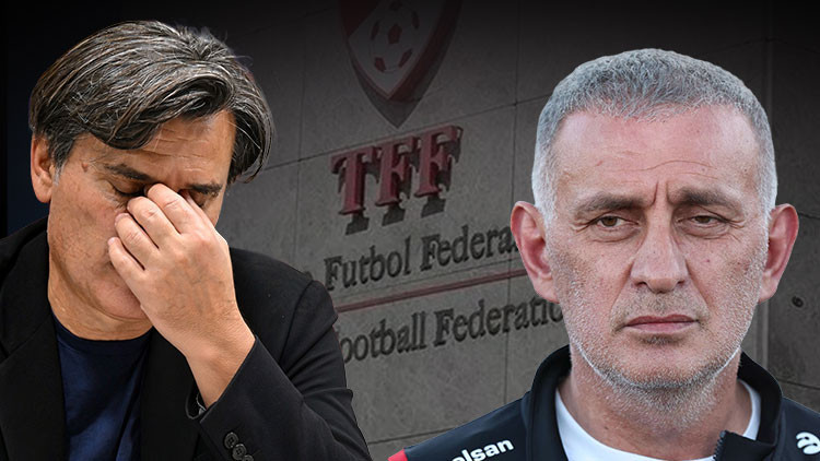 Vincenzo Montella ve TFF Başkanı İbrahim Hacıosmanoğlu