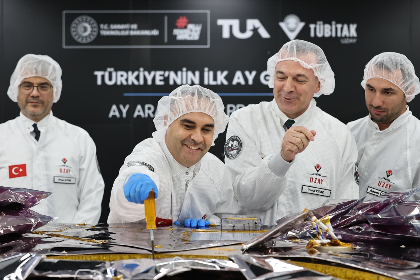 Türkiye’nin İlk Ay Görevi etkinliğinden bir kare