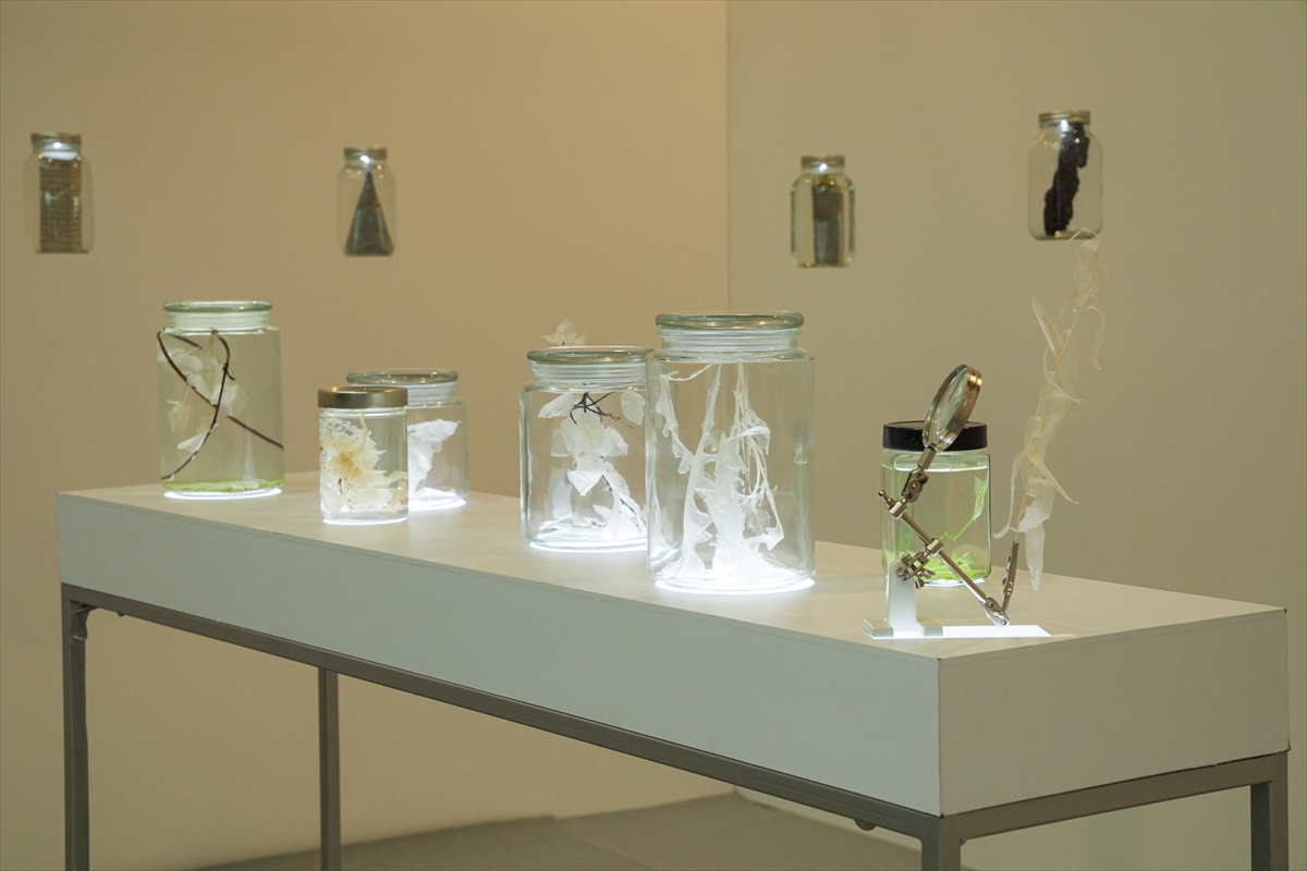 An installation from the Creative Tech Zone exhibition