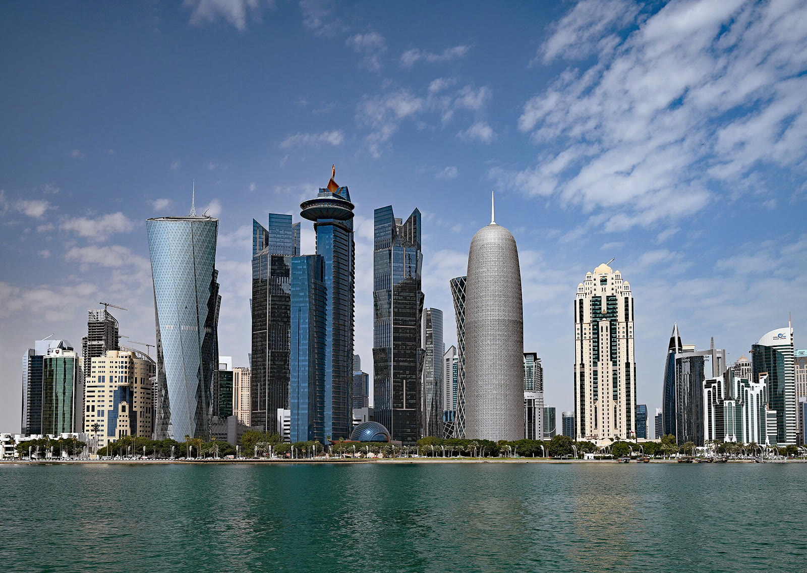 Doha'nın West Bay bölgesi (arşiv, 2026)