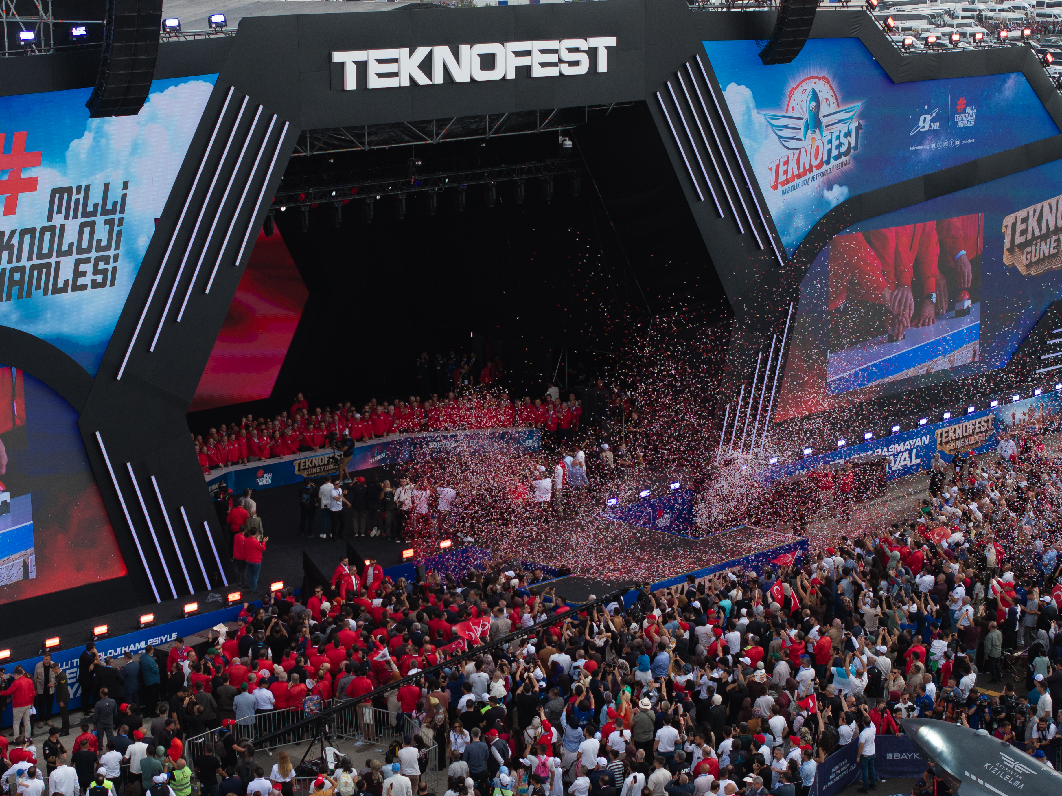 TEKNOFEST Güneydoğu'nun açılış töreninden bir kare (30 Eylül 2026)