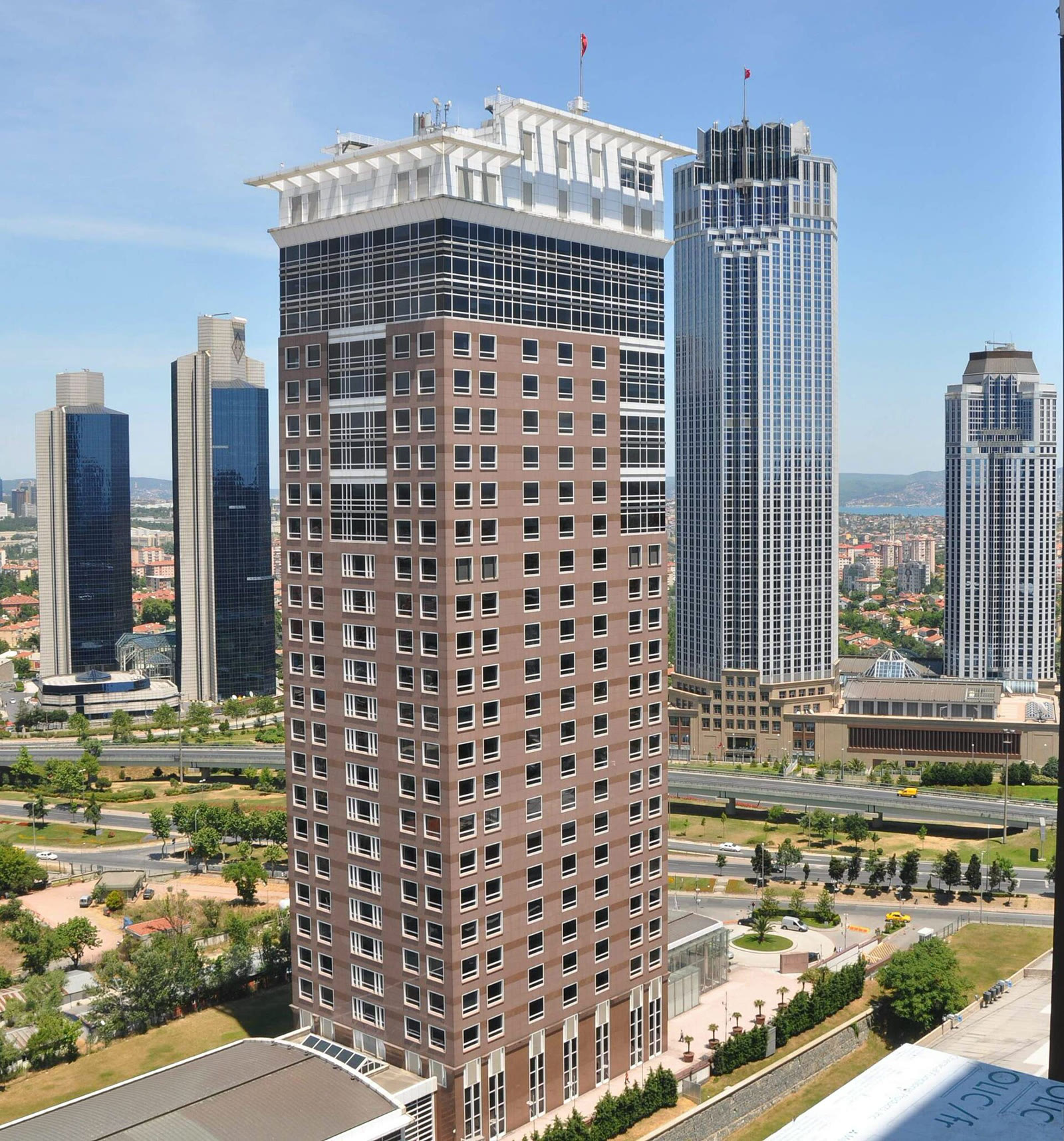 İstanbul Levent'teki finans ve iş merkezleri (arşiv)