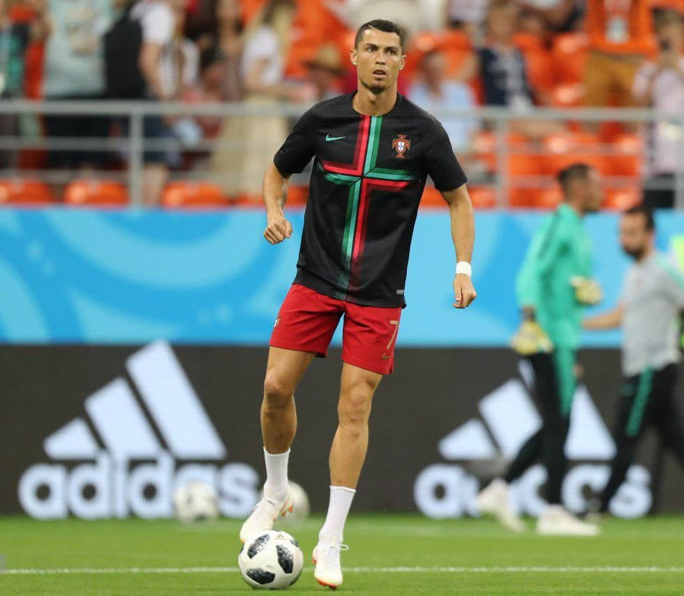 Cristiano Ronaldo, Portekiz Milli Takımı antrenmanında (arşiv)