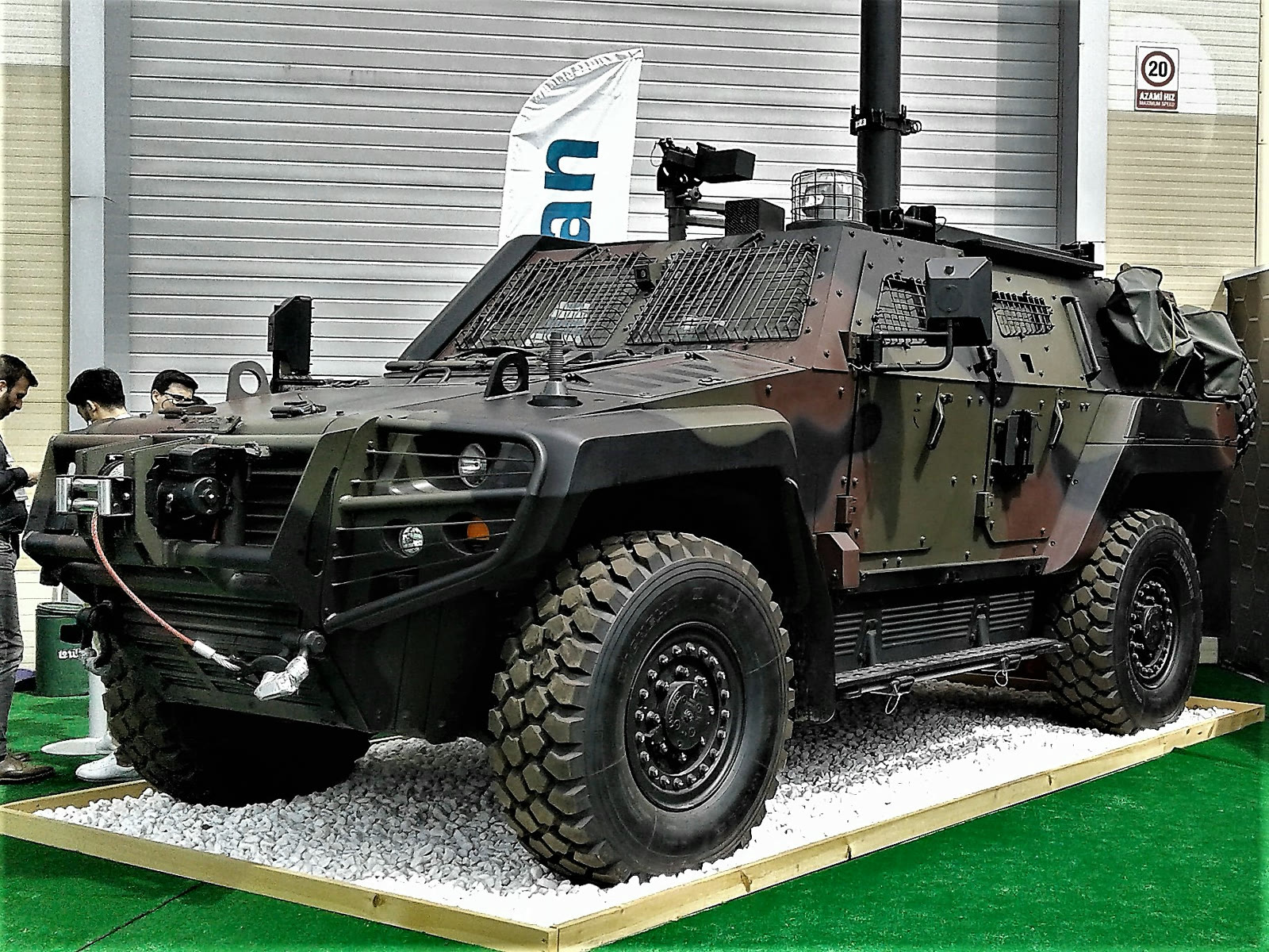Otokar COBRA II, 2019’da İstanbul’daki IDEF fuarında (arşiv)