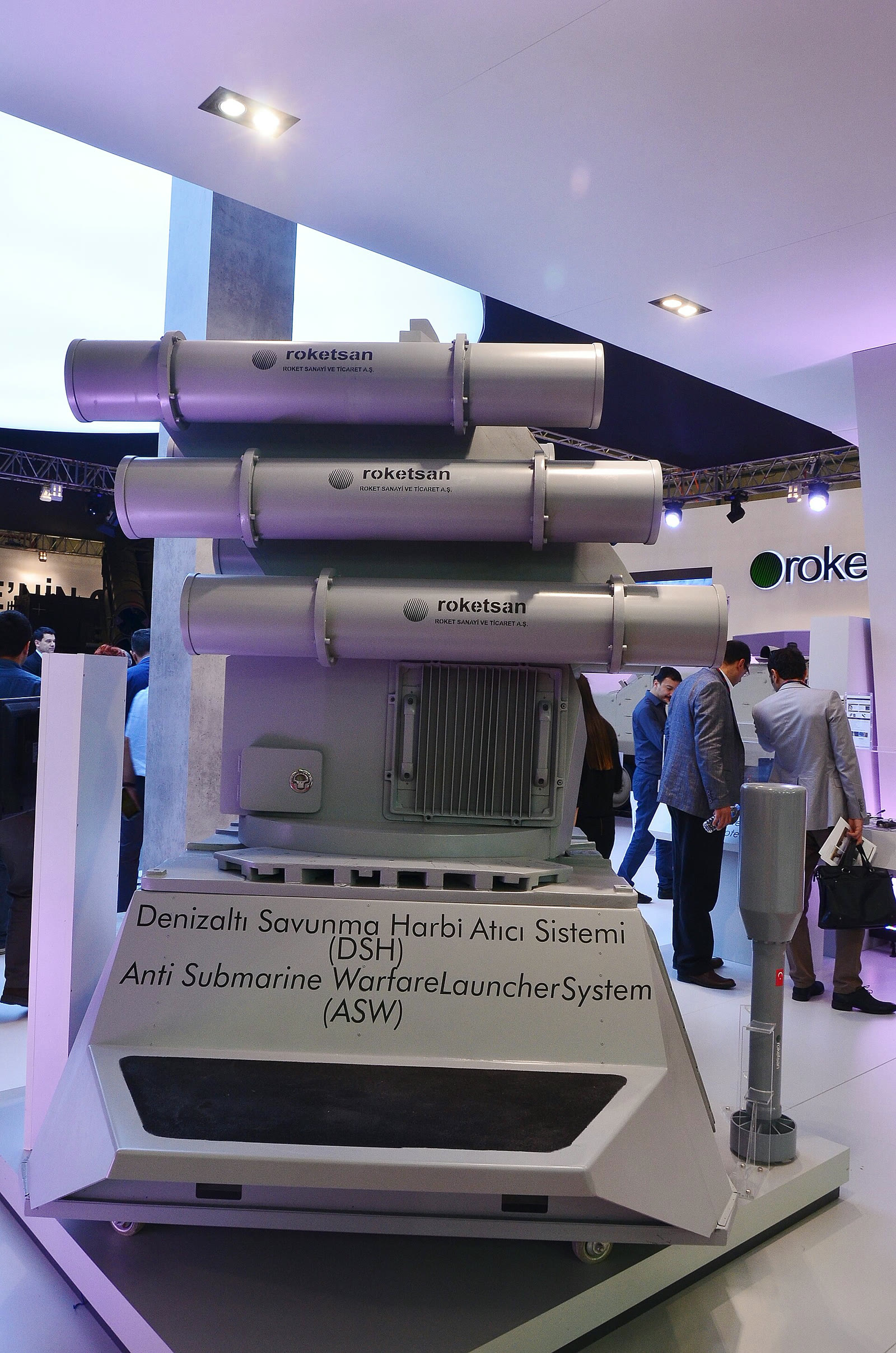 IDEF'te ROKETSAN standı (arşiv)