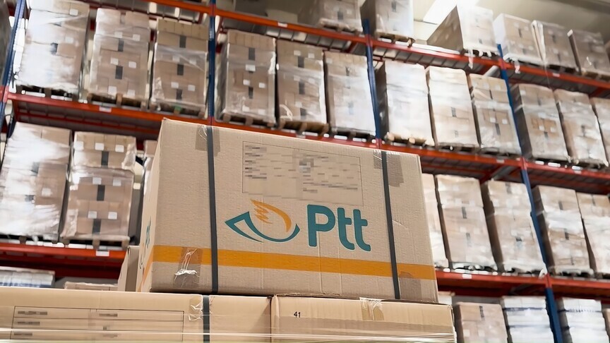 Shipments at a PTT cargo depot