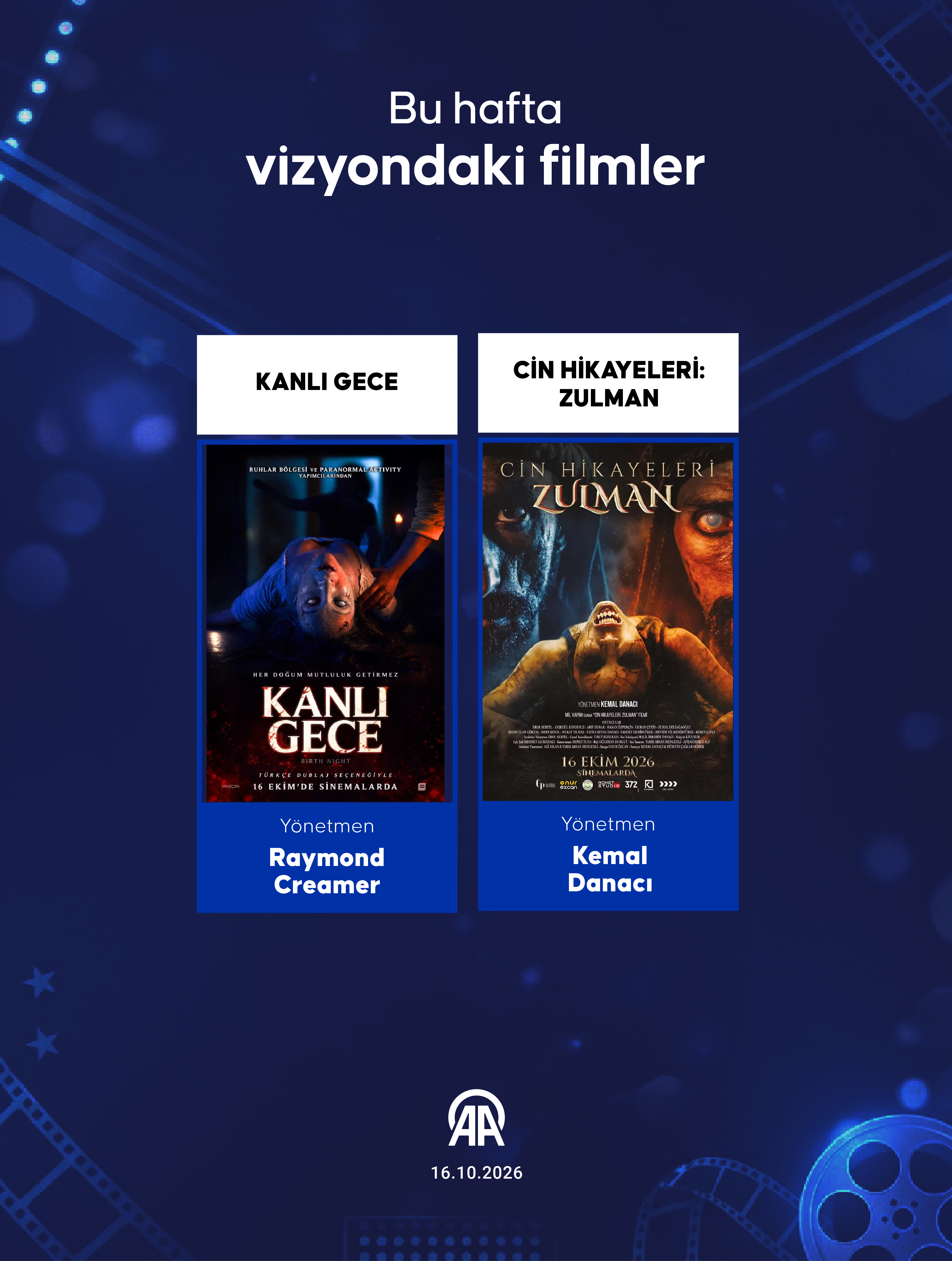 Posters for Kanlı Gece and Cin Hikayeleri: Zulman
