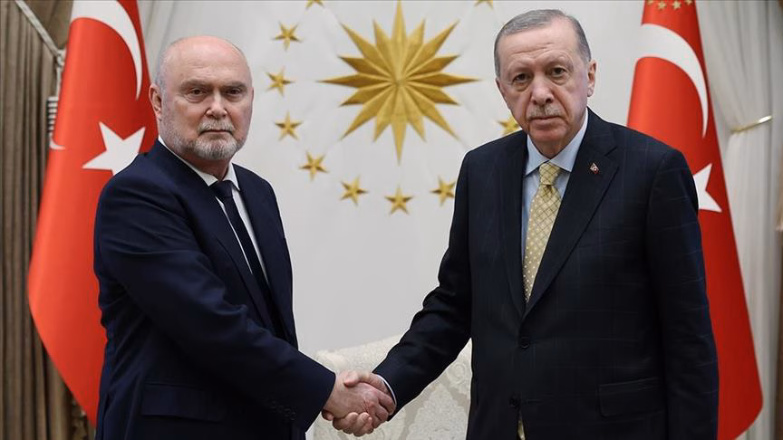 Cumhurbaşkanı Erdoğan, Feridun Sinirlioğlu'nu kabul etti (AA arşiv)
