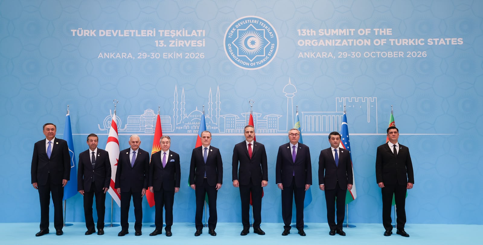 TDT dışişleri bakanlarının aile fotoğrafı