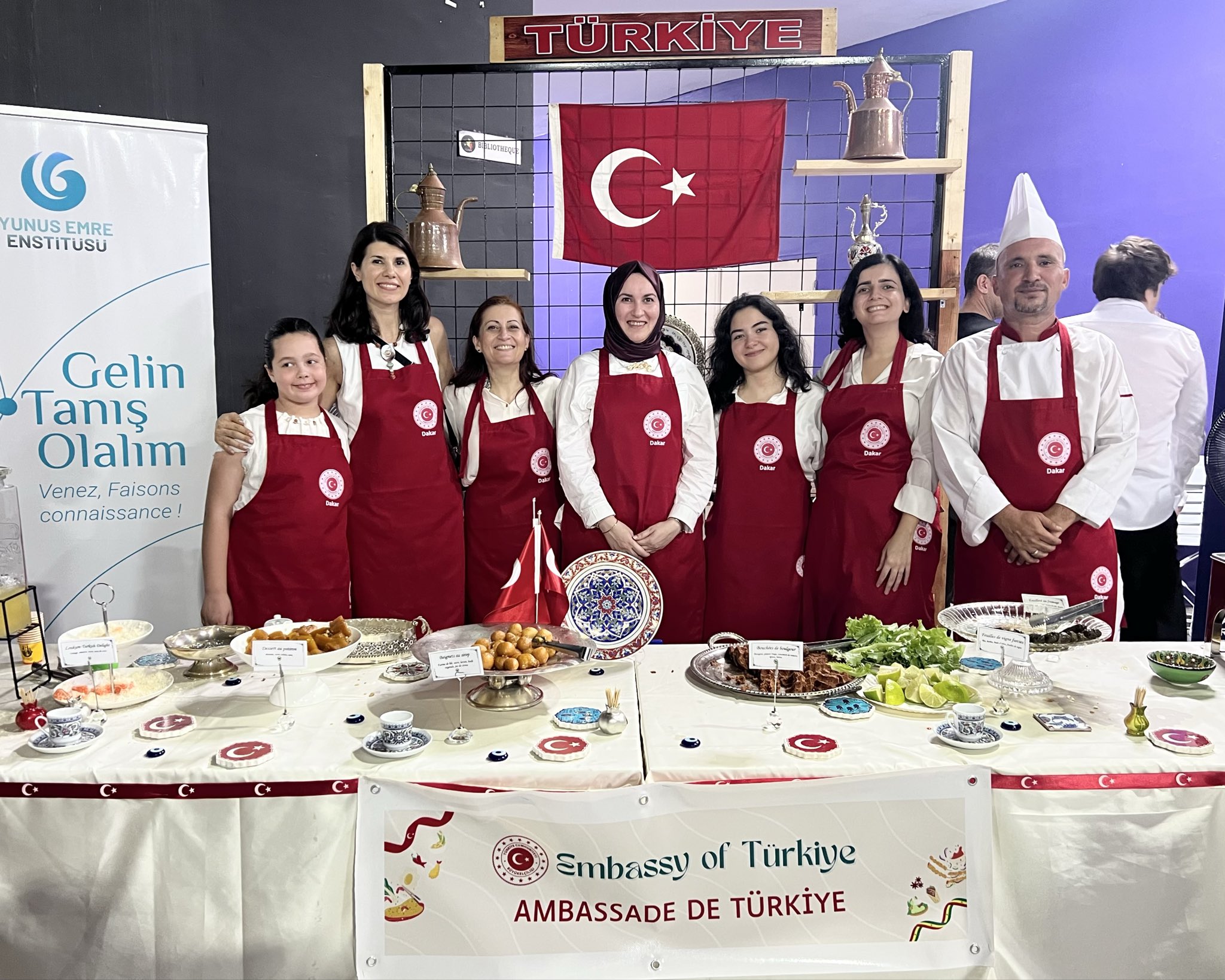 Türk mutfağı standı