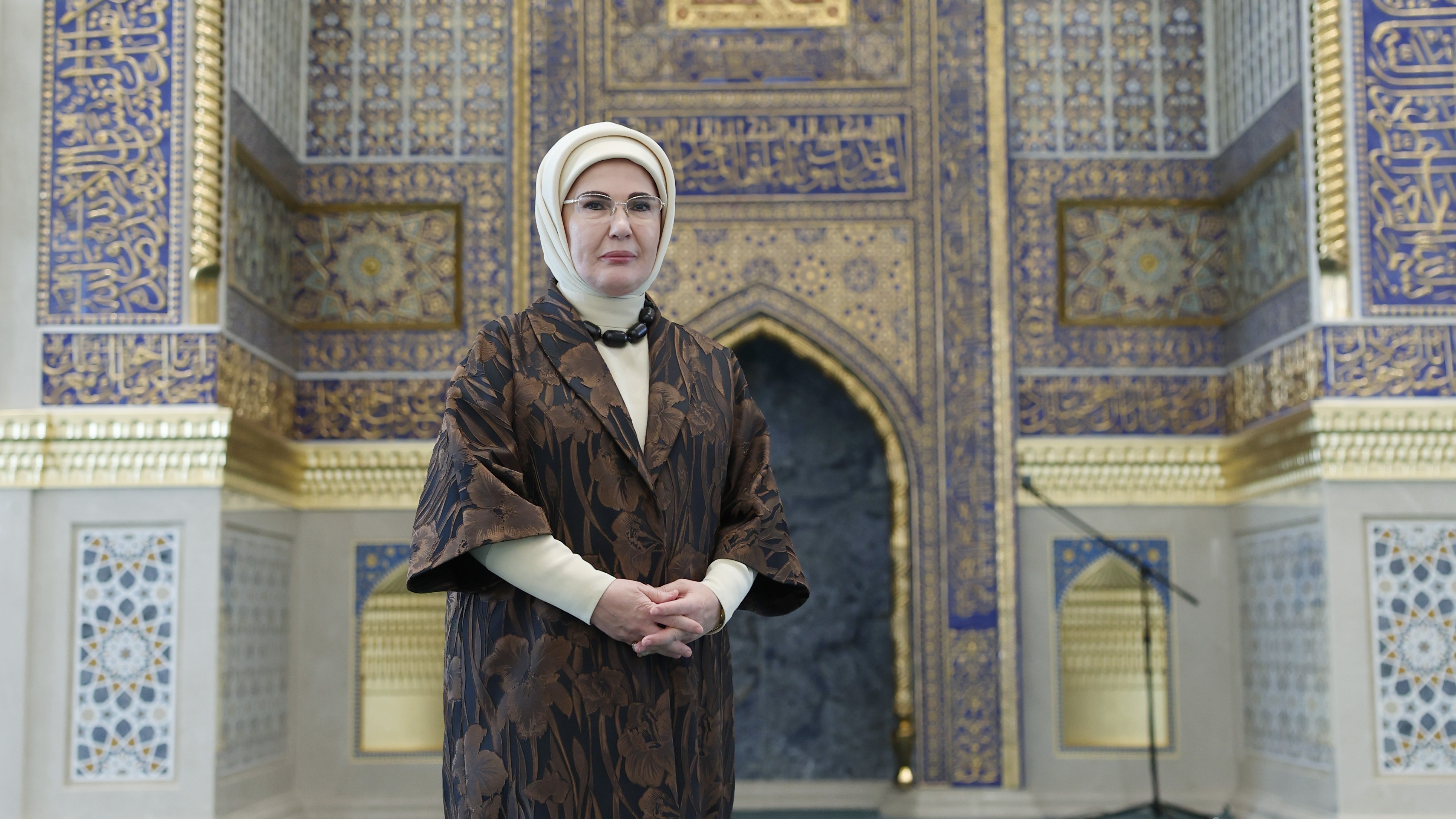 Emine Erdoğan, İmam Buhari Anıt Kompleksi'nde