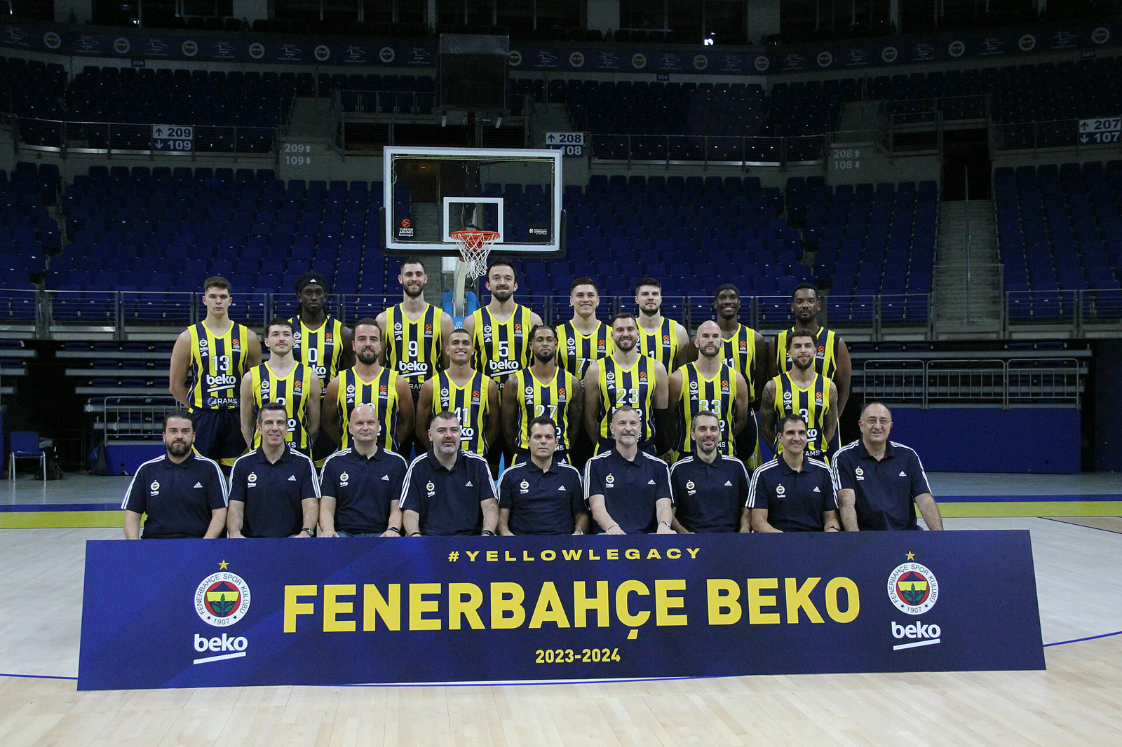 Fenerbahçe Beko basketbol takımı (arşiv, 2023)
