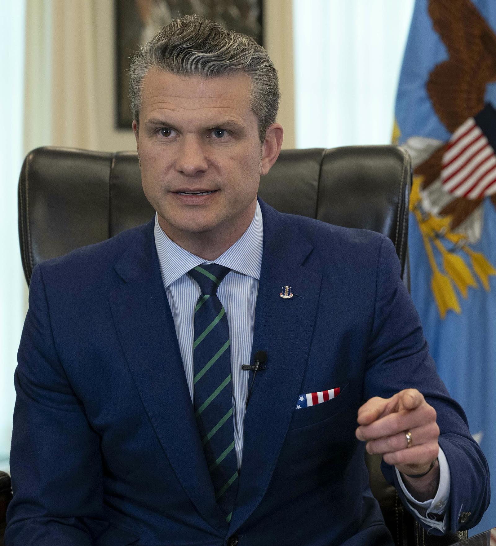 Hegseth, Pentagon'da (arşiv, 2025)