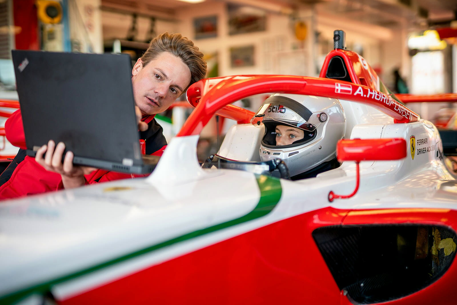 Ferrari Sürücü Akademisi pilotlarının kullandığı yarış aracı (arşiv)