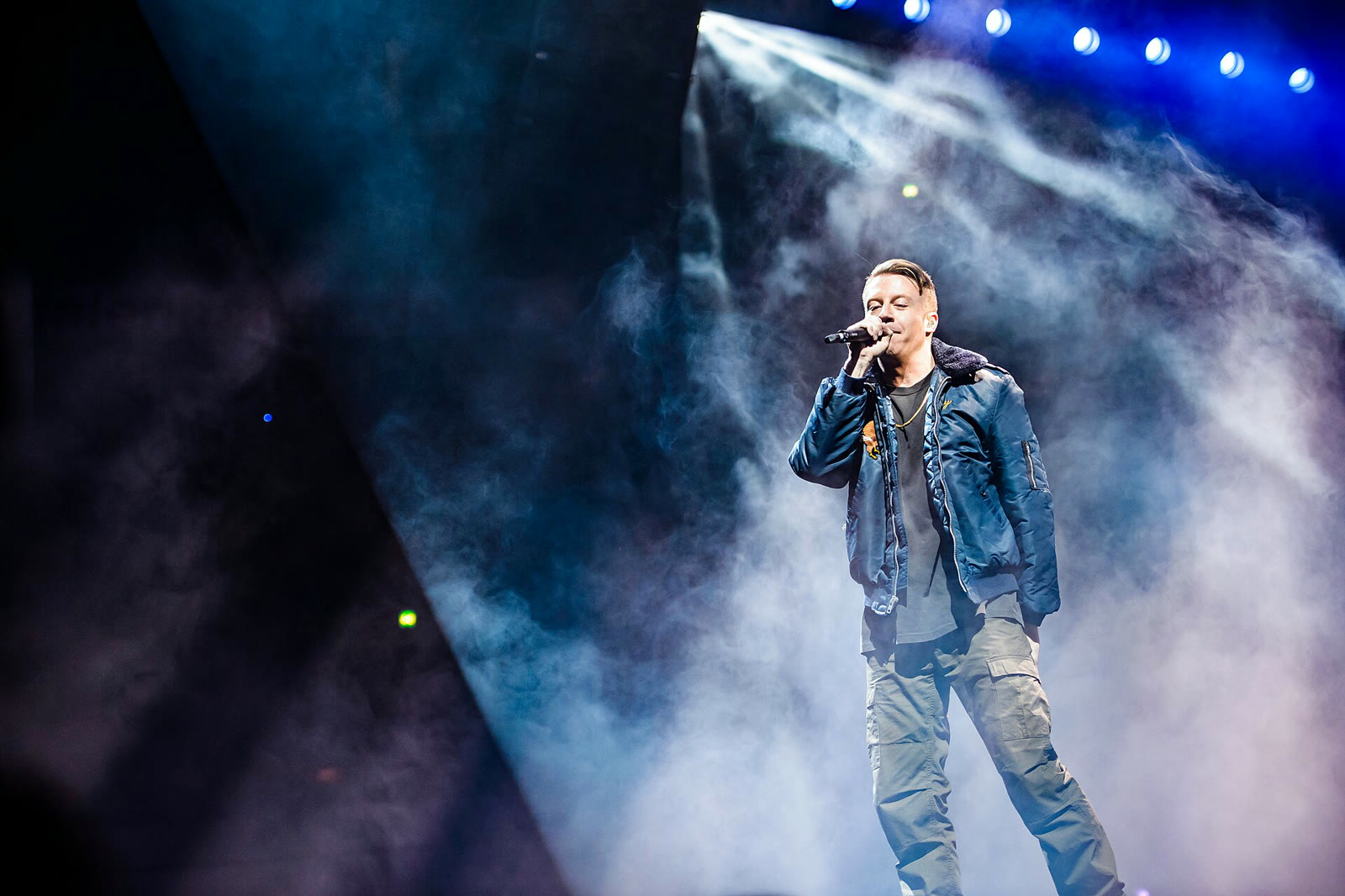 Macklemore bir konserde (arşiv)