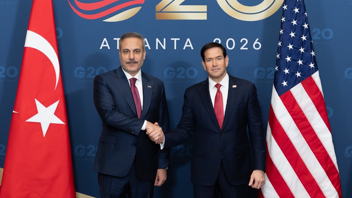 Fidan ve ABD Dışişleri Bakanı Rubio, Atlanta'da görüştü (AA)